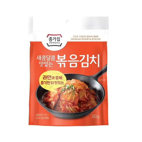 종가 볶음김치 80g (1개)_이미지