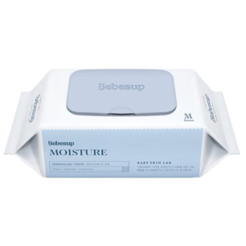 에이제이 베베숲 모이스처 물티슈 캡형 80매 (16팩)