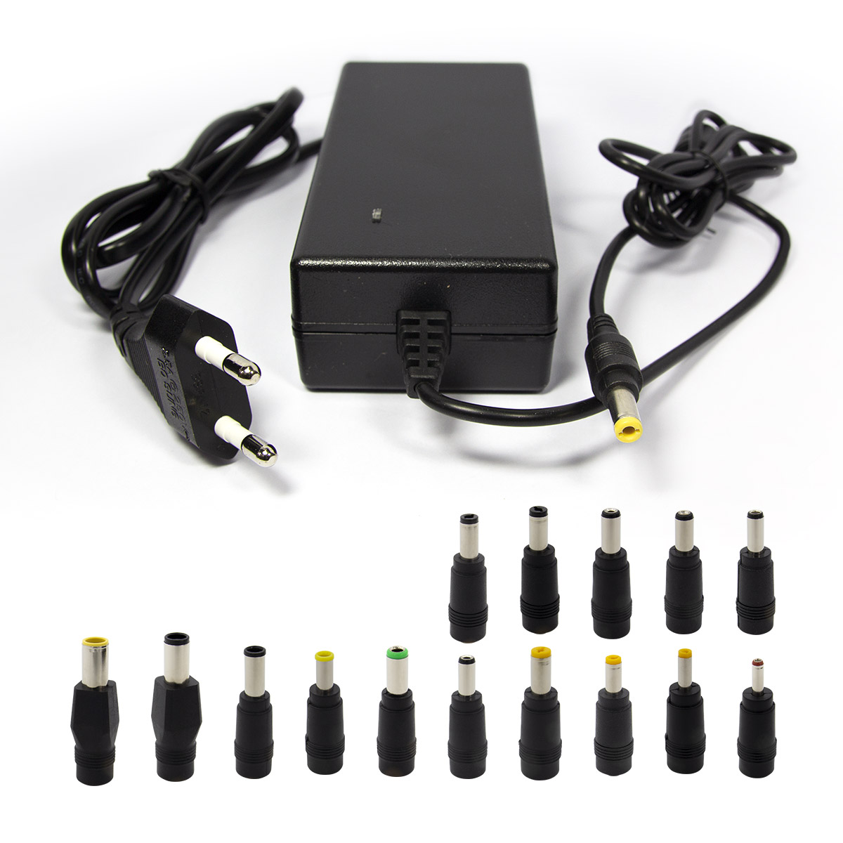 탑라인에이치디 솔탑 국산 12V 3.5A 케이블 일체형 모니터 어댑터 (SOLTOP-1765 / 15종 젠더)_이미지