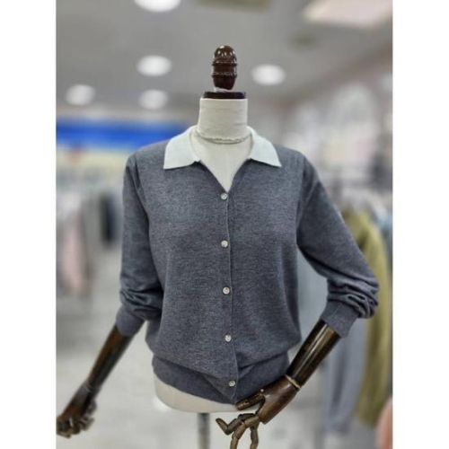 스테파니 세이브존08 카라 배색 가디건 A25SW5310이미지입니다. 누르면 해당 게시물로 새창이동합니다.