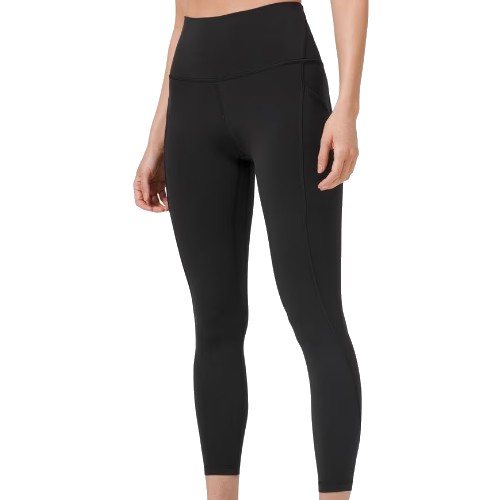 룰루레몬 얼라인 HR 팬츠 24 아시아 포켓 LW5DRHA (0001, 블랙)