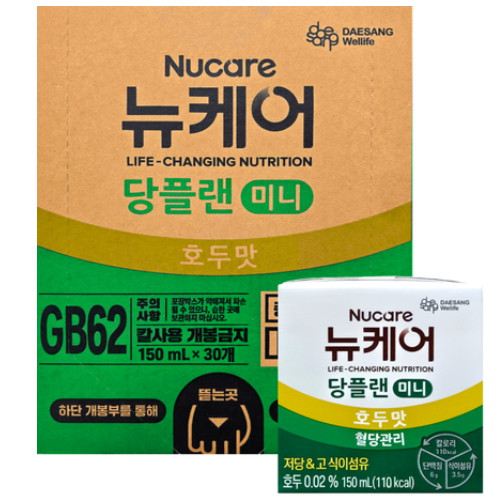 대상웰라이프 뉴케어 당플랜 미니 150ml (240개)