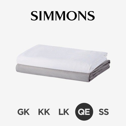 시몬스 케노샤 홈 솔리드 매트리스커버 (1개, 퀸 QE)_이미지