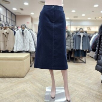 BCBG 봄25 모트 코듀 스커트 B5A1S202