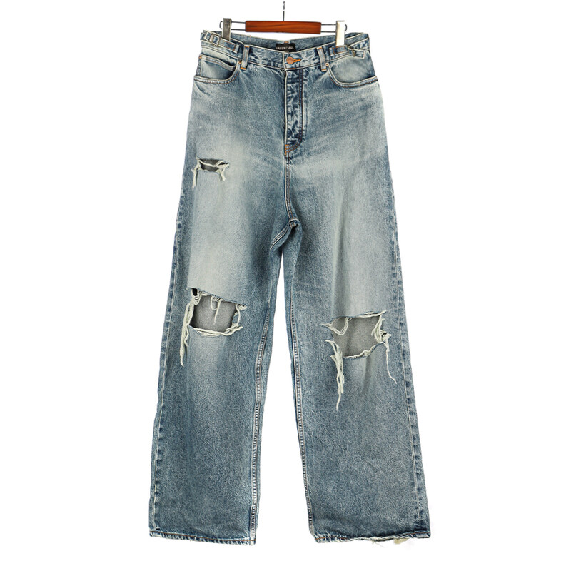 발렌시아가 디스트로이드 배기진 블루 697833 TDW14 3341