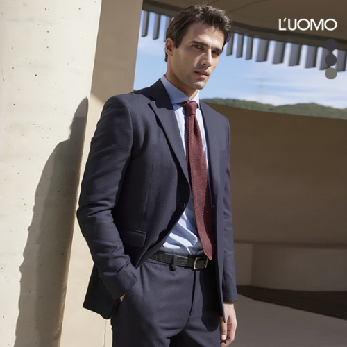 워모 프리미엄 울 캐시미어 스트레치 수트 SET 3종_이미지