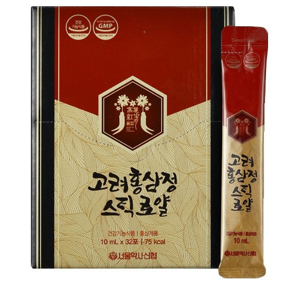 서울약사신협 고려홍삼정 스틱 로얄 10ml 32포 (1개)_이미지