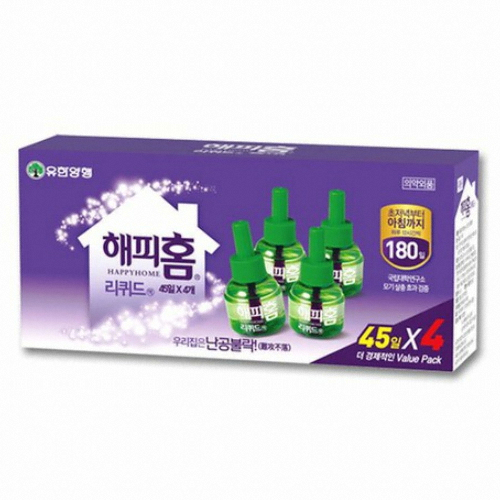 해피홈 리퀴드 리필 45일 (4개)_이미지