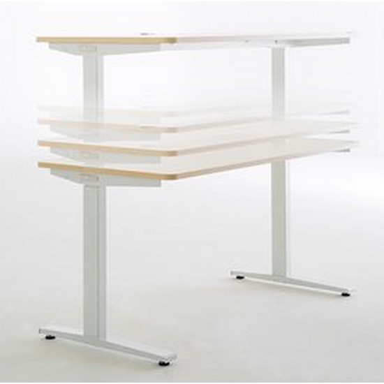 퍼시스 모션 스탠딩 책상 FCD014C (139x70cm)_이미지