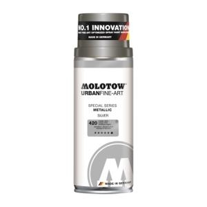 모로토우 금속 스프레이 400ml_420_Metallic Silver