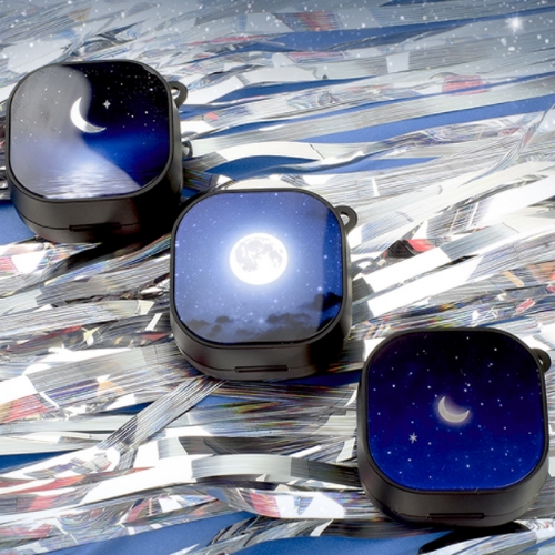 유윈씨앤티 나인어클락 갤럭시 버즈 프로/라이브 달 문 루시드 케이스_이미지