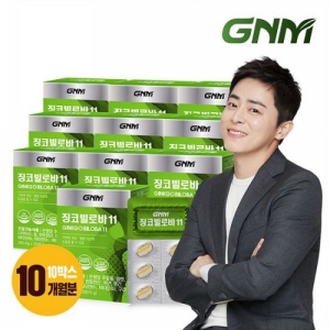 GNM자연의품격 징코빌로바11 500mg 30정 (10개)_이미지