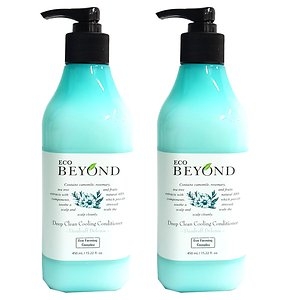LG생활건강 비욘드 딥클린 쿨링 컨디셔너 450ml (2개)