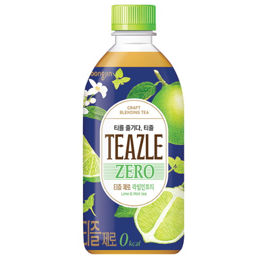 웅진식품 티즐 제로 라임민트티 500ml (40개)