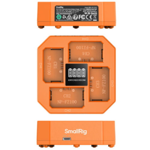 스몰리그 4839 SONY NP-FZ100 4채널 카메라 배터리 충전기 (해외구매)_이미지