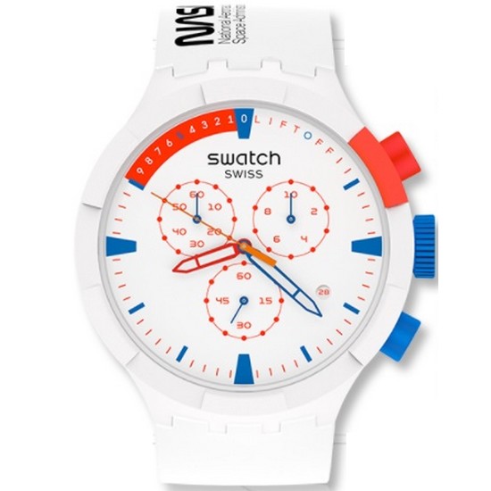 스와치 BIG BOLD CHRONO BIOCERAMIC SB04Z400