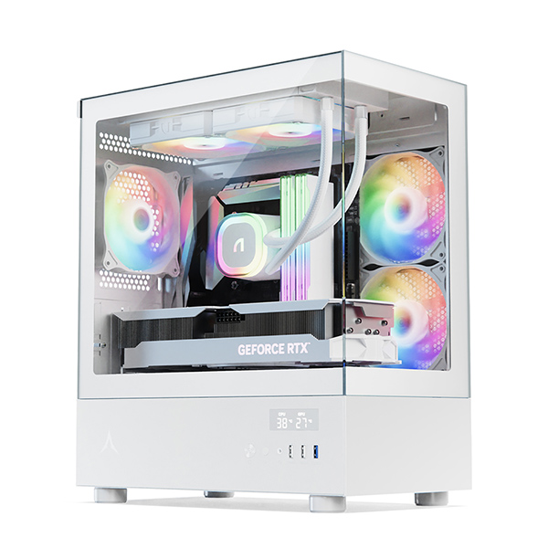 앱코 U20MP 큐빅 미니+ 디스플레이 (화이트)_이미지