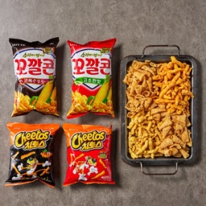 롯데 꼬깔콘치토스4번들 192G_이미지