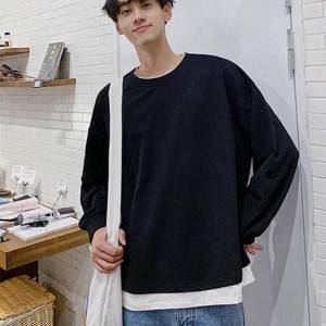 [불명] LEA-B147 오버핏 라운드넥 무지티 S8442781