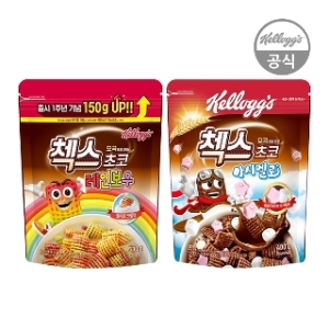 켈로그 첵스초코 레인보우 380g (1개)_이미지