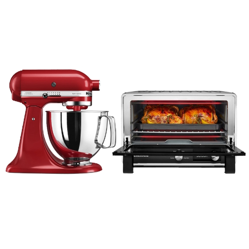 키친에이드 5KSM150PSW + 아톰 5KCO211EBM_이미지