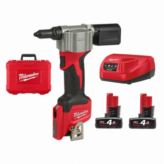 밀워키 M12 BPRT (4.0Ah, 배터리 2개)_이미지