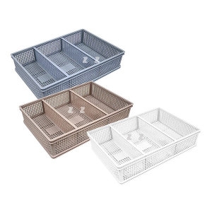 [불명] 바스켓 특대 블럭형 칸칸 H수납정리소쿠리소품정리함바구니리빙박스멀티바스켓공간활용