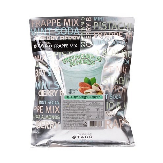타코 피스타치오&아몬드 프라페 믹스 1kg (1개)_이미지
