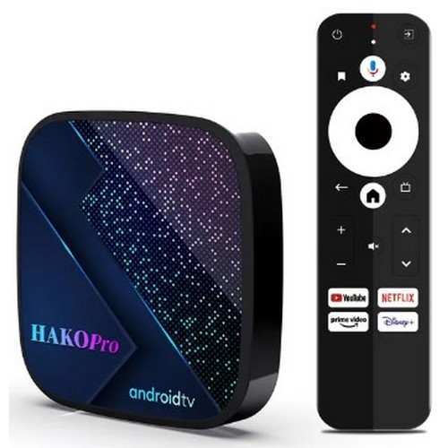 H96MAX Hako pro S905Y4 구글 TV 박스 (해외구매, 2GB+16GB)
