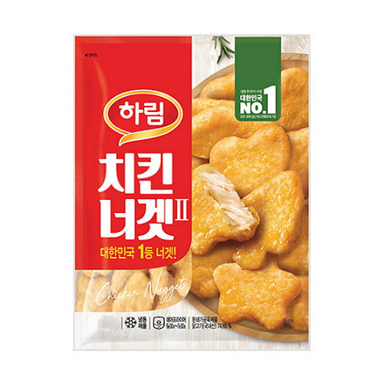 하림 치킨너겟 Ⅱ 100g (1개)