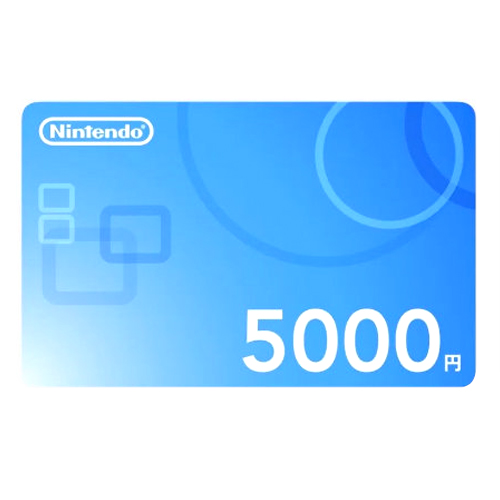 Nintendo 닌텐도 선불 카드 일본 (5000엔)