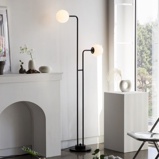 준라이팅 밀키볼 2등 장스탠드