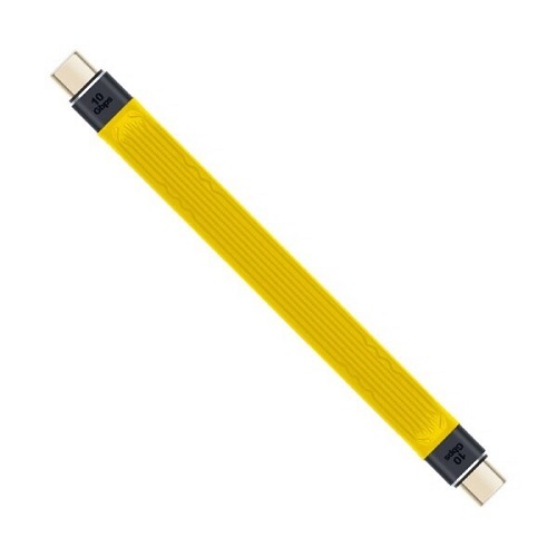 라이트컴 COMS USB 3.1 C to C타입 플랫 케이블 IH518 (0.13m)_이미지