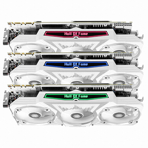 갤럭시 GALAX 지포스 GTX1070 Ti Hall Of Fame D5 8GB_이미지