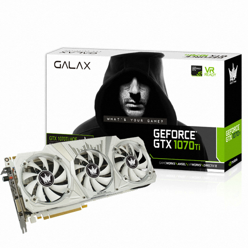 갤럭시 GALAX 지포스 GTX1070 Ti Hall Of Fame D5 8GB_이미지