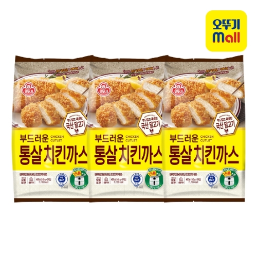 오뚜기 부드러운 통살 치킨까스 420g (3개)_이미지