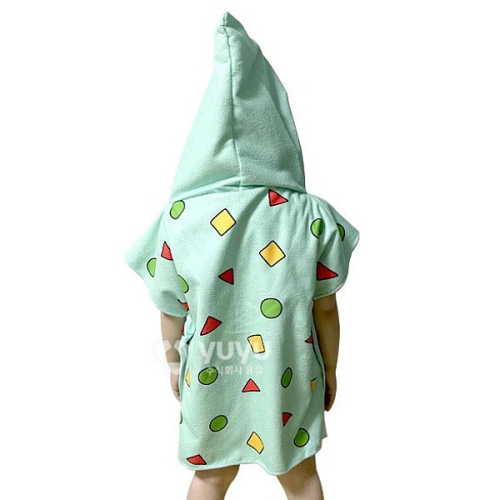  짱구잠옷 후드 비치가운