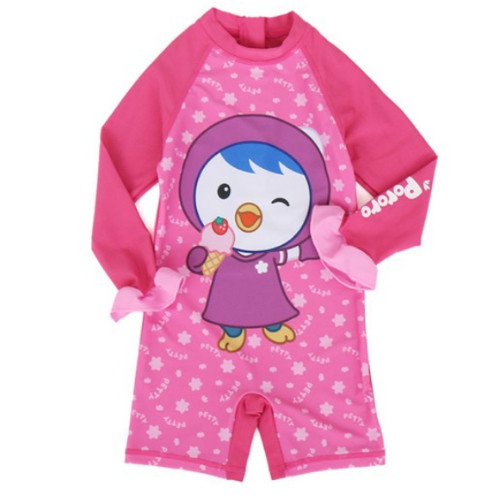 여아용 패티 바디슈트 수영복 PP040