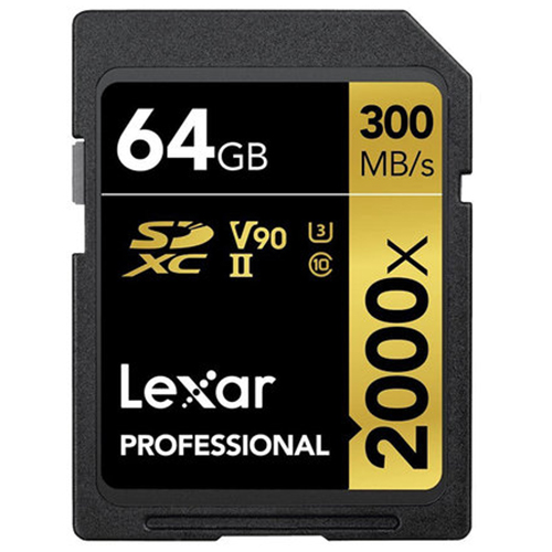 Lexar SD Professional 2000X 2018 (64GB)