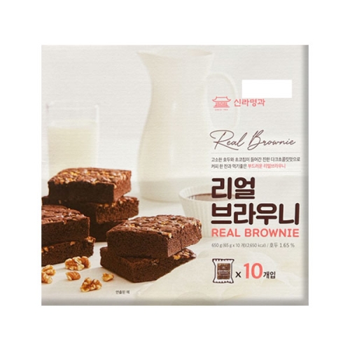 코스트코 신라명과 리얼 브라우니 x10