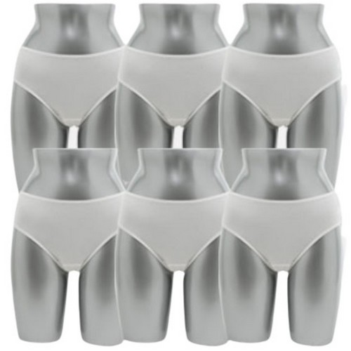 초끈  퓨어 코튼 60수 면 베이직 팬티 (6매)