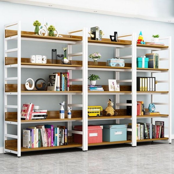 가구느낌 리버 5단 책장 1200