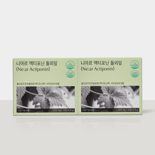  비오팜 니아르 액티포닌 돌외잎 1200mg 14포 [2개]