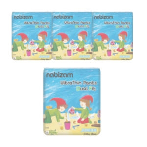 나비잠 울트라씬 듀얼핏 팬티형 주니어형-공용 (72매)