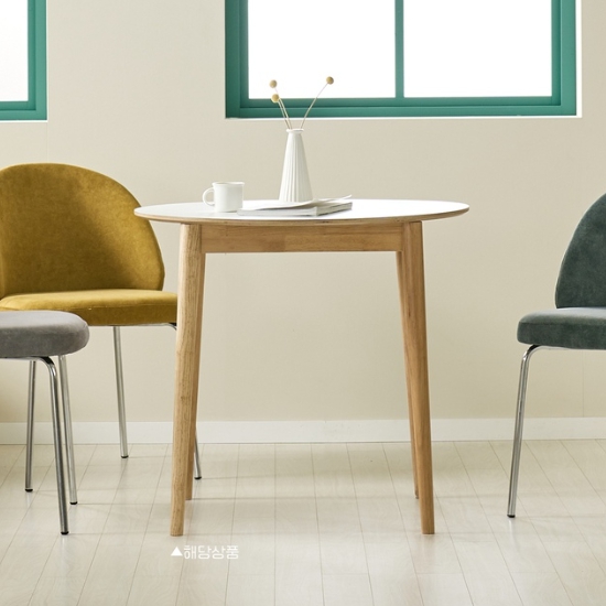 아이앤 하네스 HPM 원형 식탁 800 (의자별도)_이미지