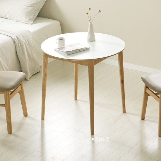 아이앤 하네스 HPM 원형 식탁 800 (의자별도)_이미지