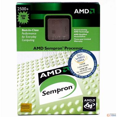 AMD 셈프론 팔레르모 2500+ 64bit 그레이박스