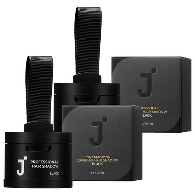 제이숲 프로페셔널 커버업 헤어 섀도우 블랙 4g (2개)_이미지