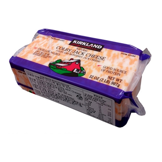 코스트코 커클랜드 시그니춰 콜비 잭 치즈 907g (1개)