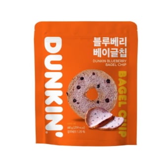 던킨도너츠 블루베리 <b>베이글</b>칩 60g